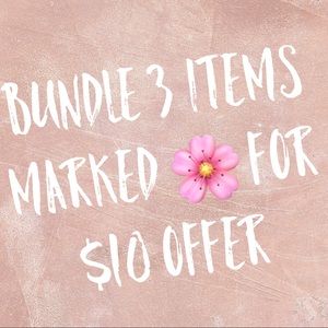 🌸Bundle 3 for $10🌸 and pay shipping once!